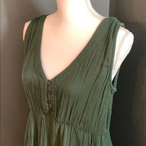 Lucky Brand Green Maxi Dress